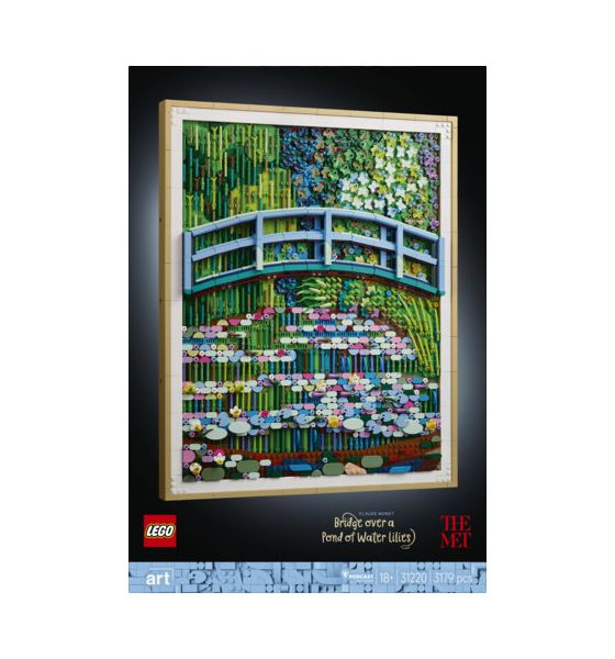 Claude Monet – Brücke über einen Seerosenteich 