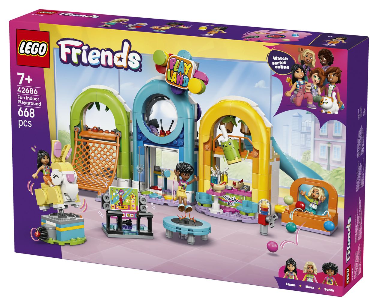 Cooler Indoor-Spielplatz 