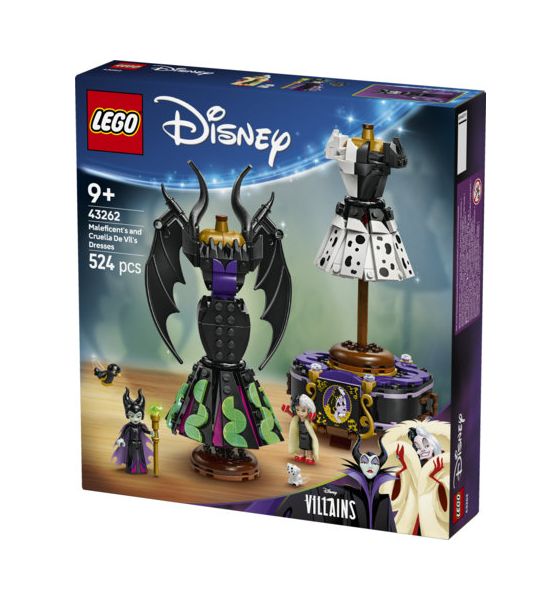 Die Kleider von Malefiz und Cruella De Vil 