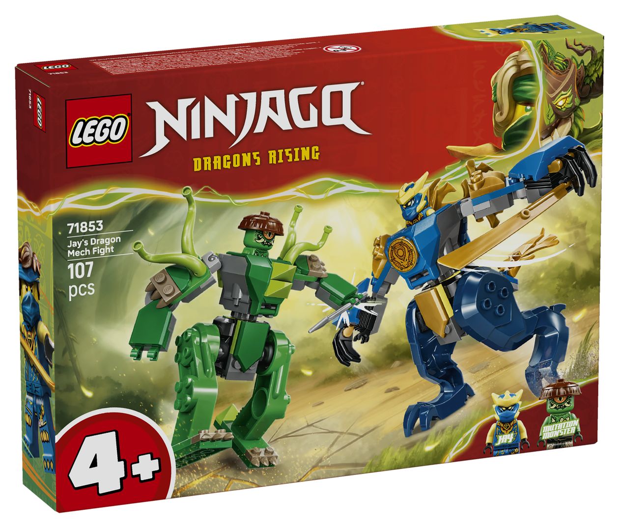 Duell mit Jays Drachen-Mech 