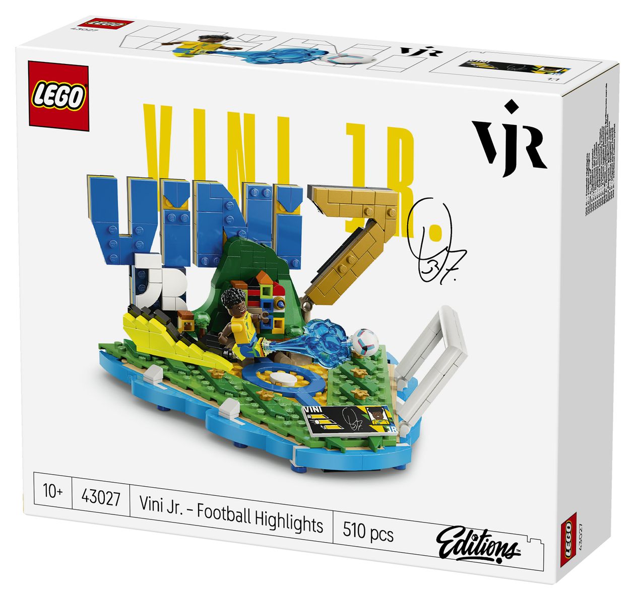 Editions Vini Jr. Fußball-Highlights Bauset 510 Teile  (Mehrfarbig) 