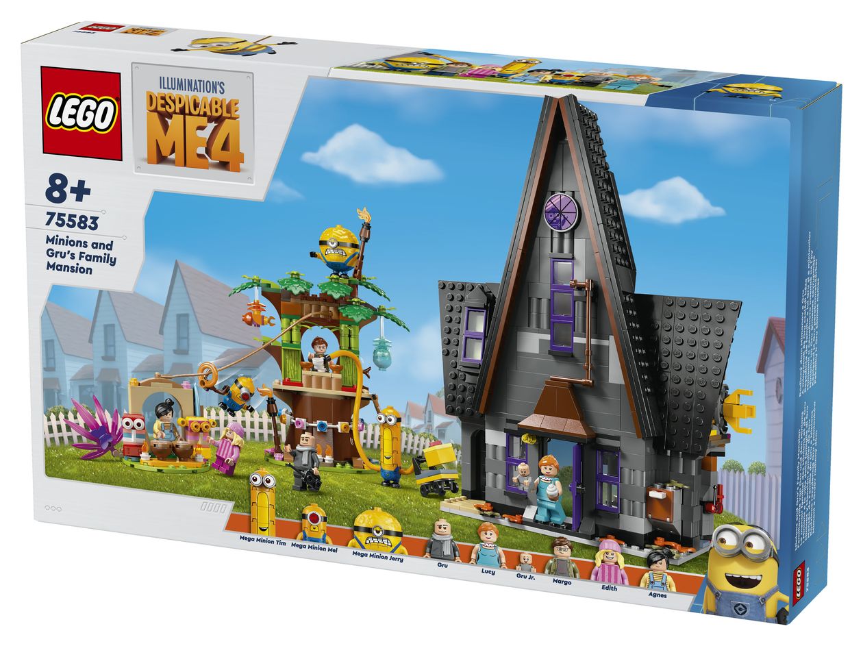Familienvilla von Gru und den Minions 