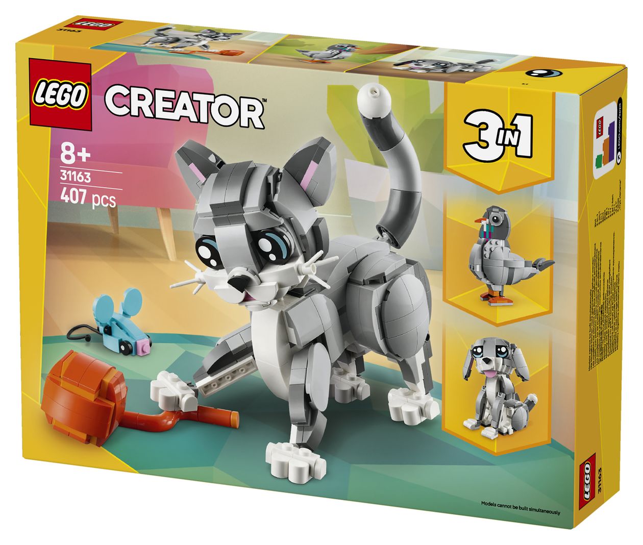 Graue Katze 