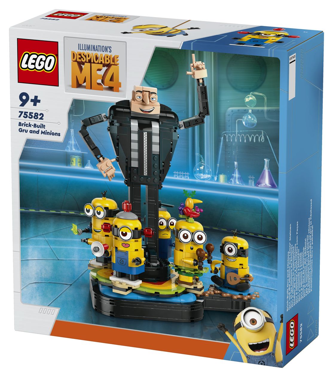 Gru und die Minions aus LEGO® Steinen 