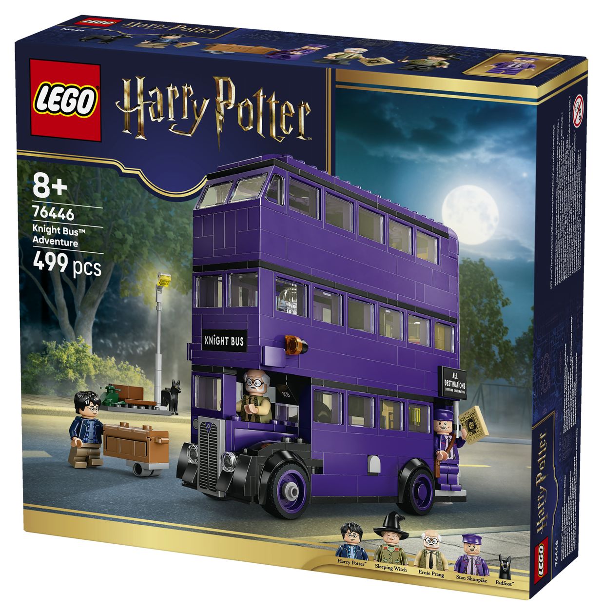 Harry Potter Abenteuer mit dem Fahrenden Ritter Bauset 499 Teile  (Mehrfarbig) 