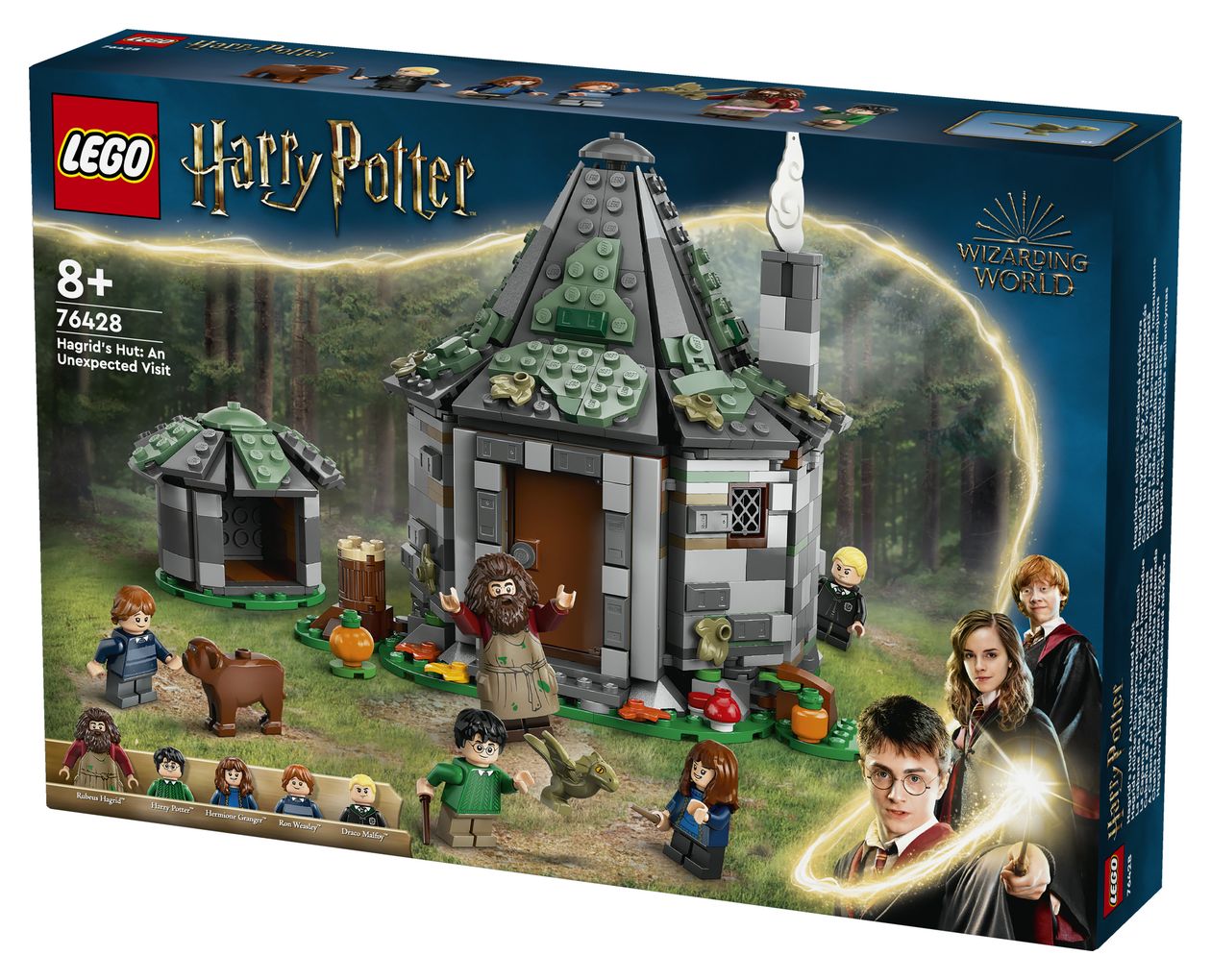 Harry Potter Hagrids Hütte Ein unerwarteter Besuch Bauset 896 Teile  (Mehrfarbig) 