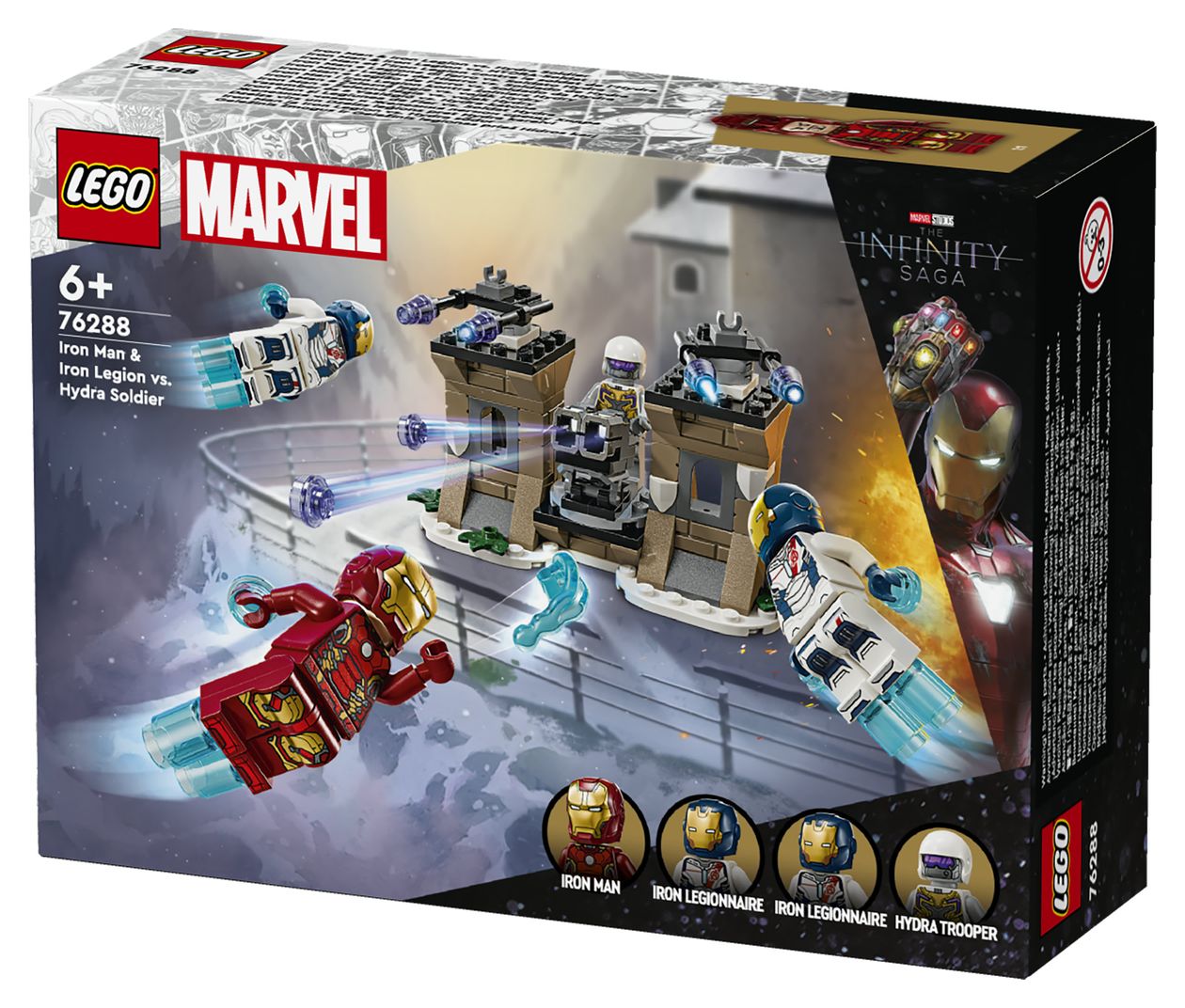 Iron Man & Iron Legion vs. HYDRA-Soldat 