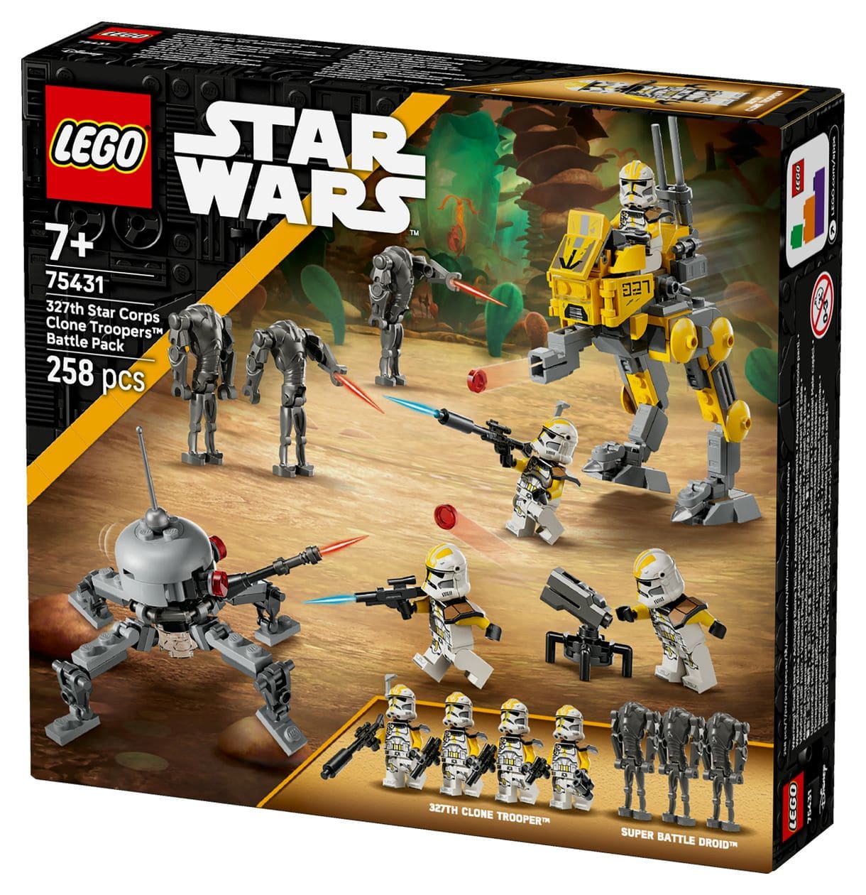 Klonsoldaten des 327. Sternenkorps Battle Pack 