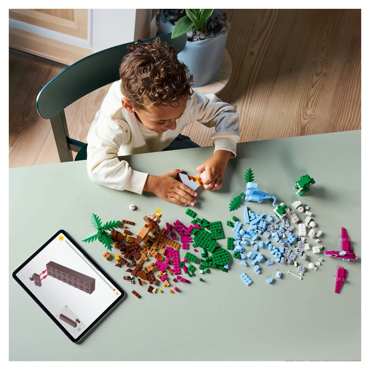 Kreative Dinosaurier 