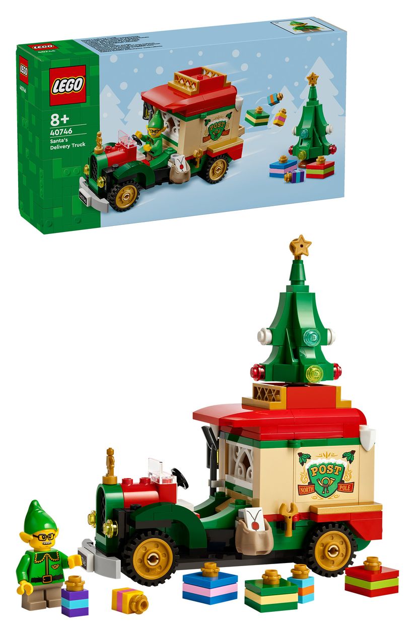 Lieferwagen des Weihnachtsmanns 