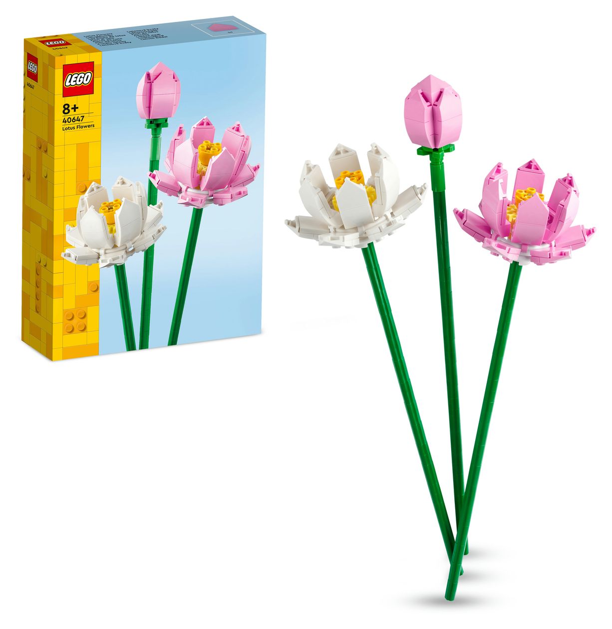 Lotusblumen Bauset 220 Teile  (Mehrfarbig) 