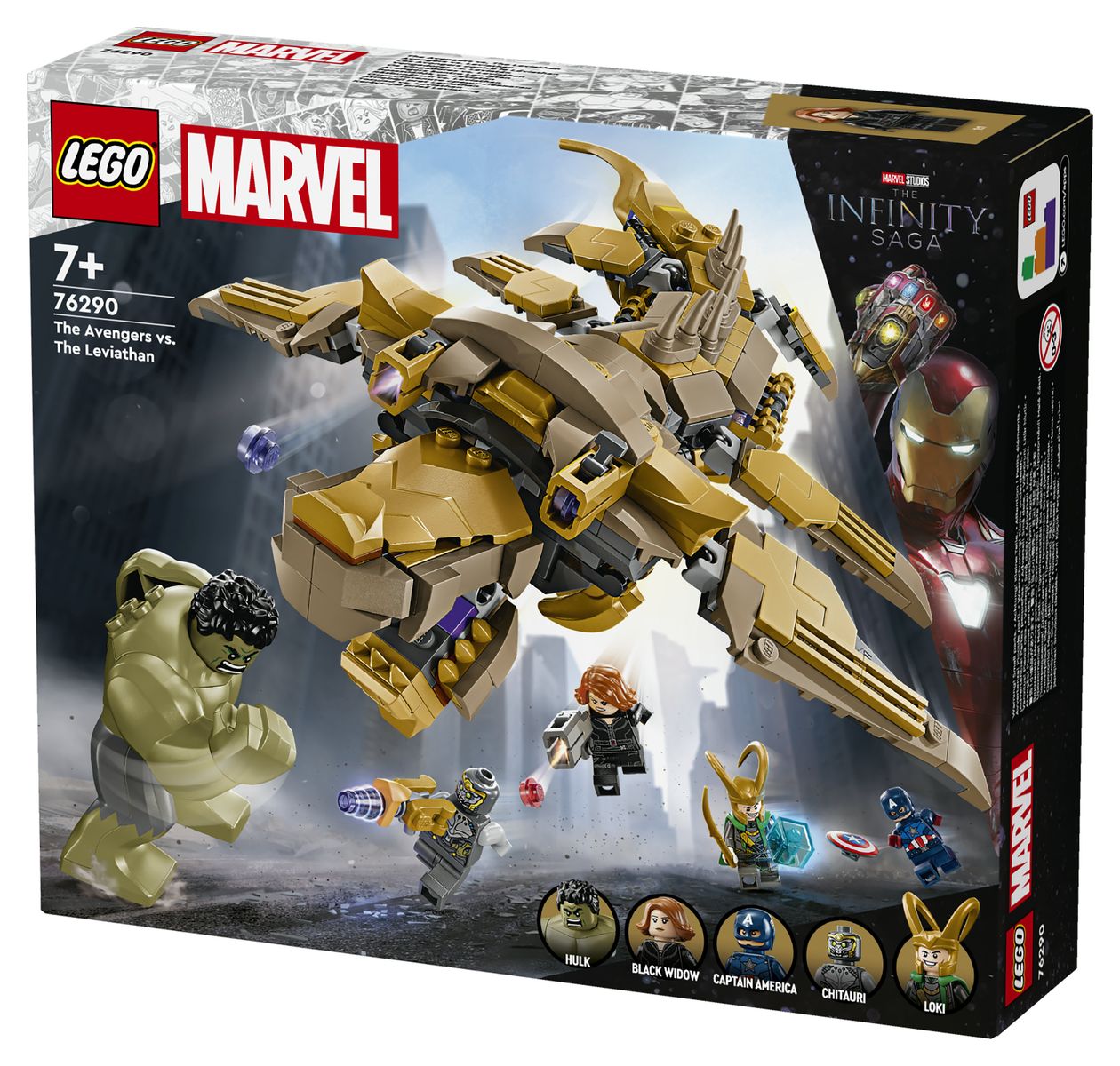 Marvel Avengers vs. Leviathan Bauset 347 Teile  (Mehrfarbig) 