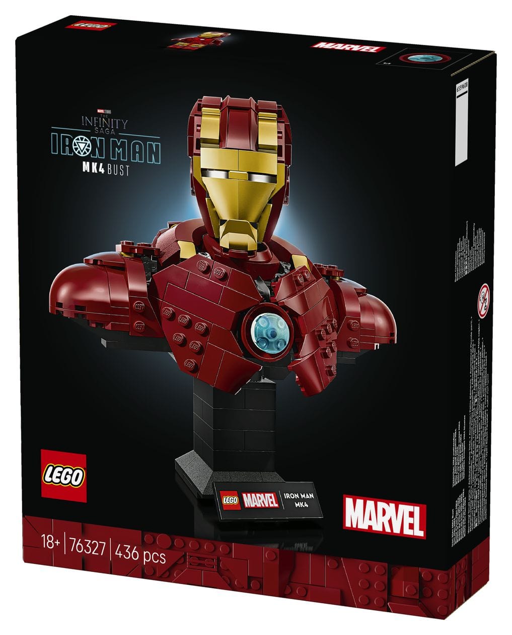 Marvel Iron Man MK4 Bauset 436 Teile  (Mehrfarbig) 