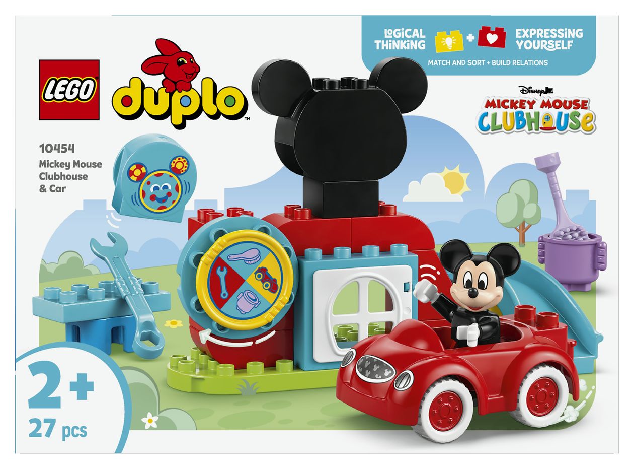 Mickys Clubhaus und Auto 