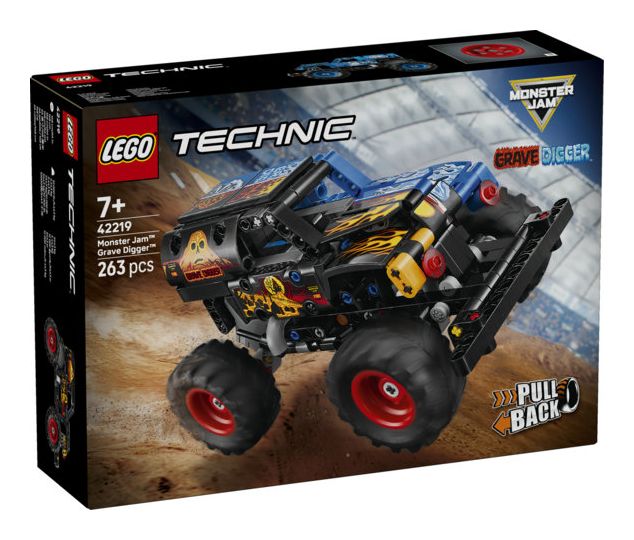 Monster Jam™ Grave Digger™ Feuer und Eis 