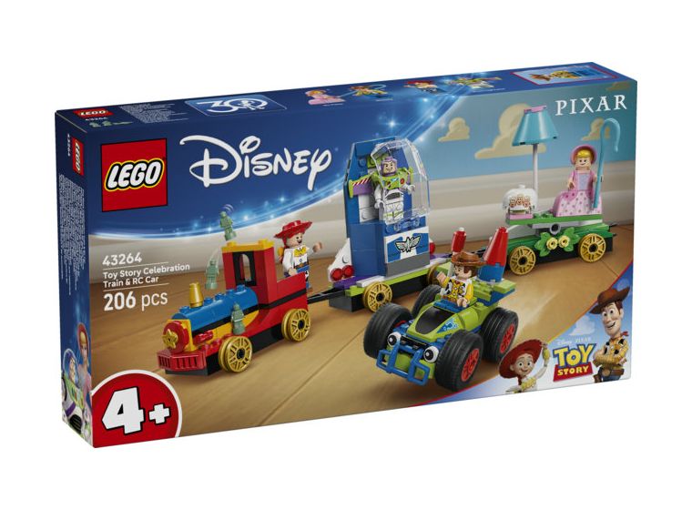 Partyzug und das Auto RC aus Toy Story 