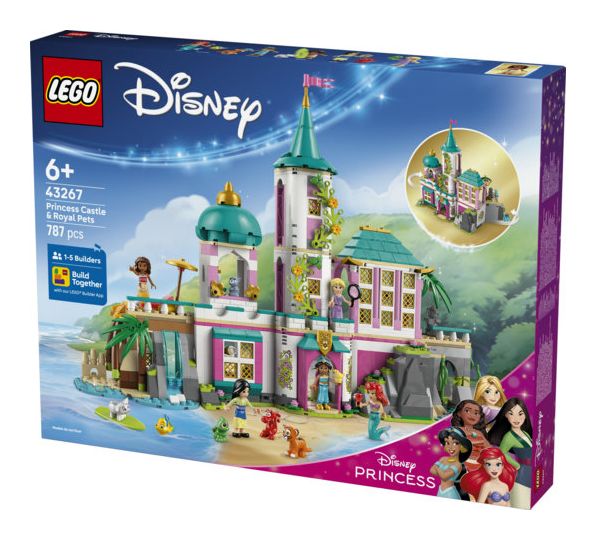 Prinzessinnenschloss mit Haustieren 