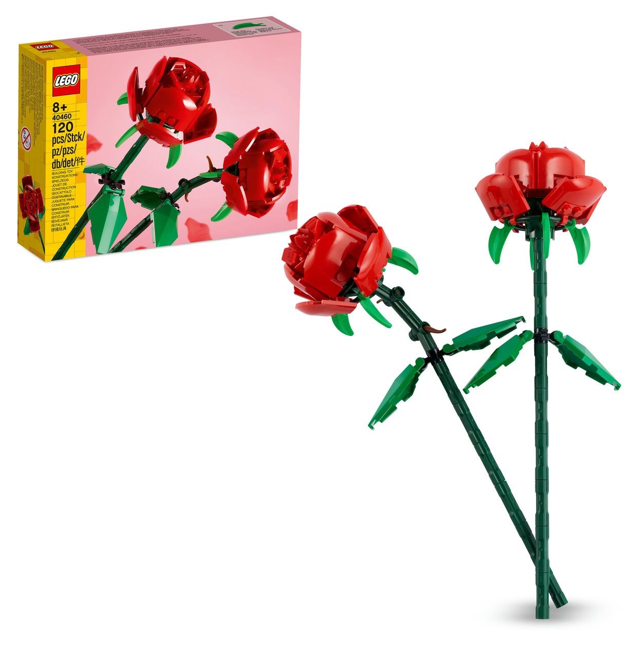 Rosen Bauset 120 Teile  (Mehrfarbig) 