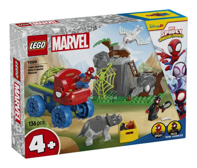 Spideys Team auf Rettungsmission im Dino-Truck 