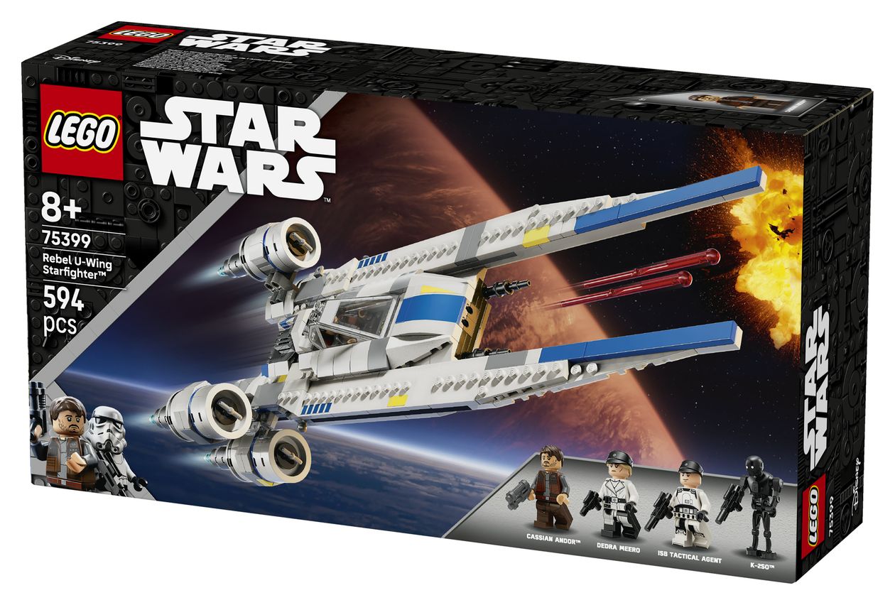 Star Wars Rebel U-Wing Starfighter Bauset 594 Teile  (Mehrfarbig) 
