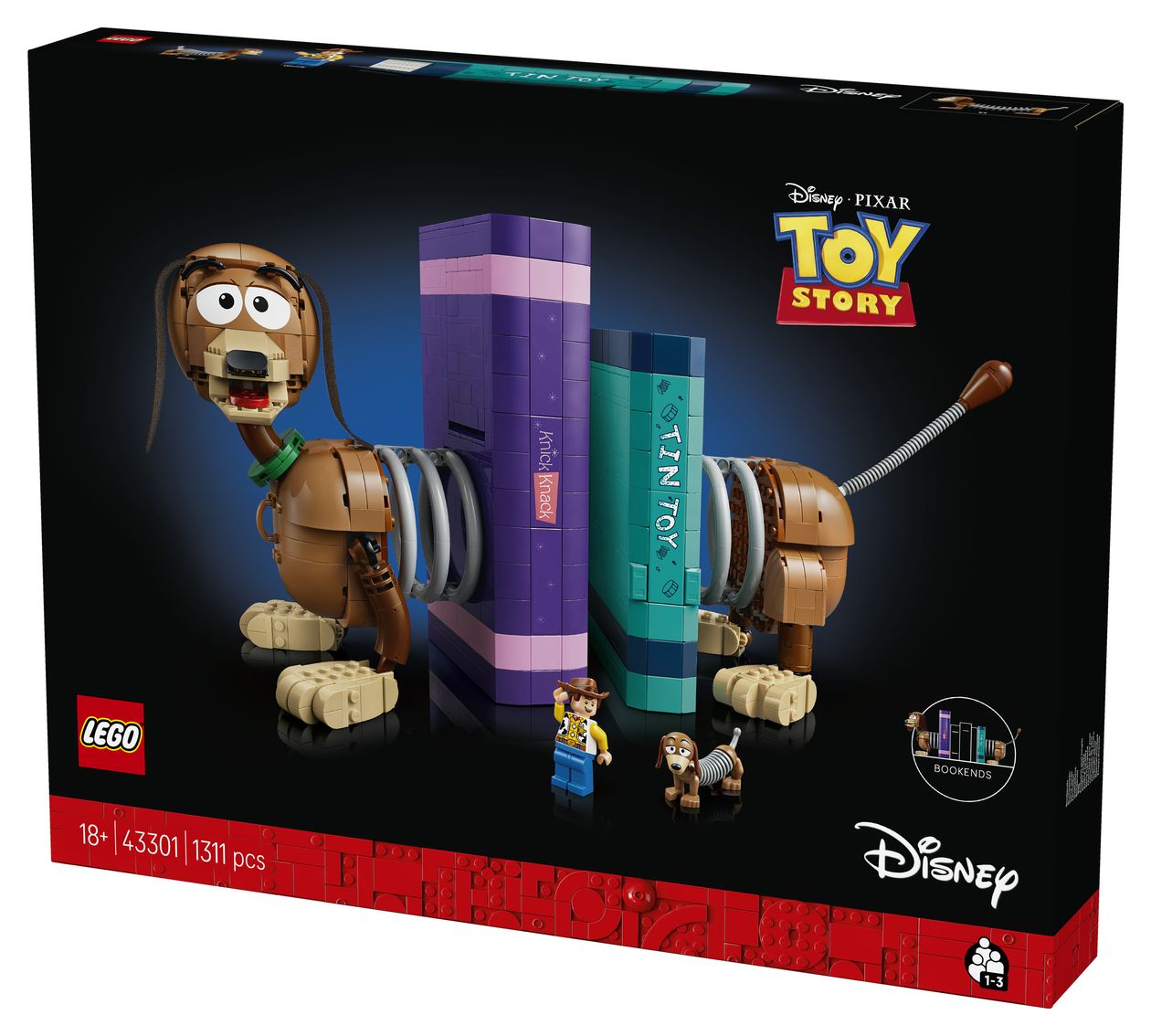 Toy Story: Slinky-Buchstützen 