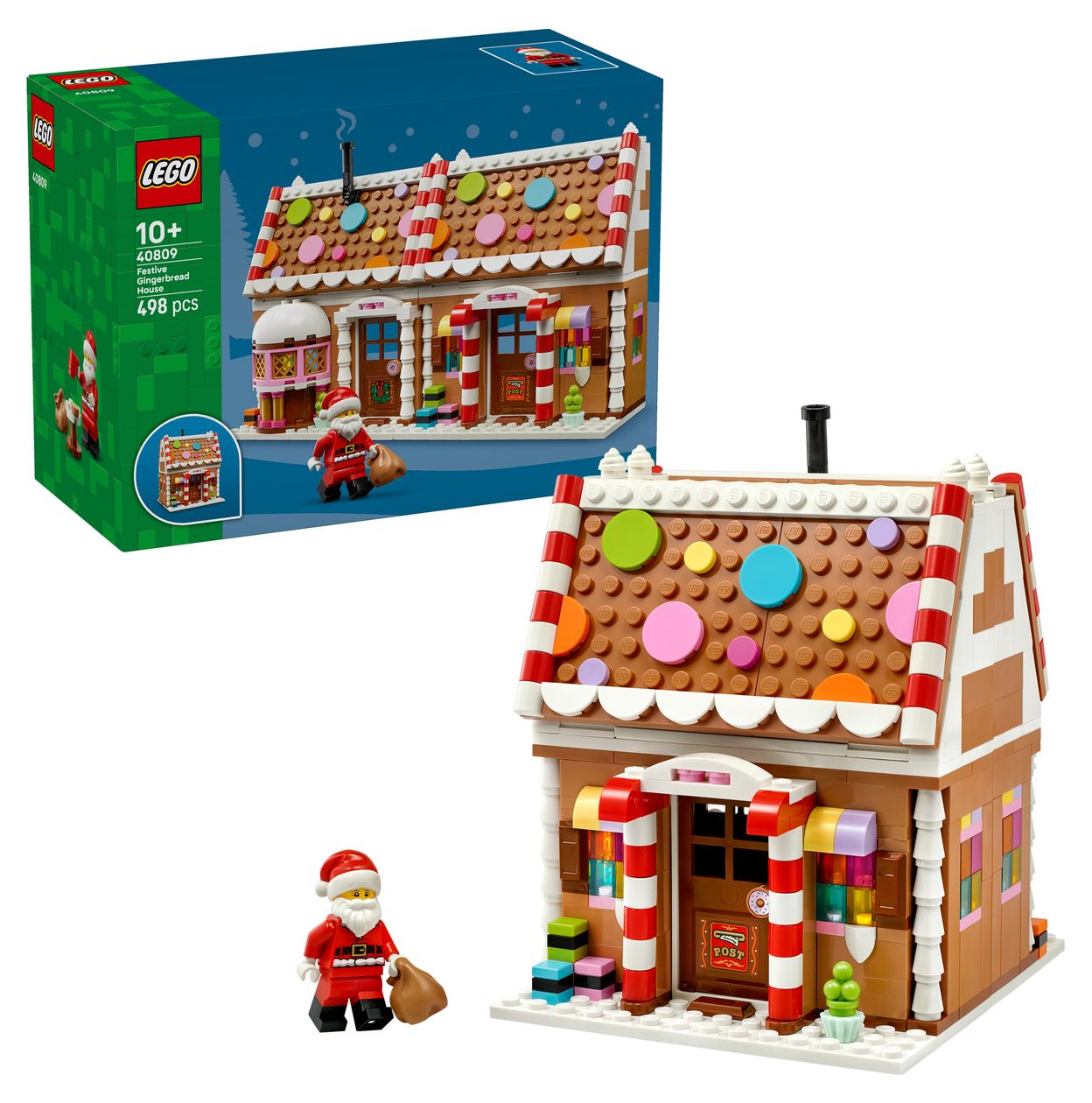 Weihnachtliches Lebkuchenhaus 