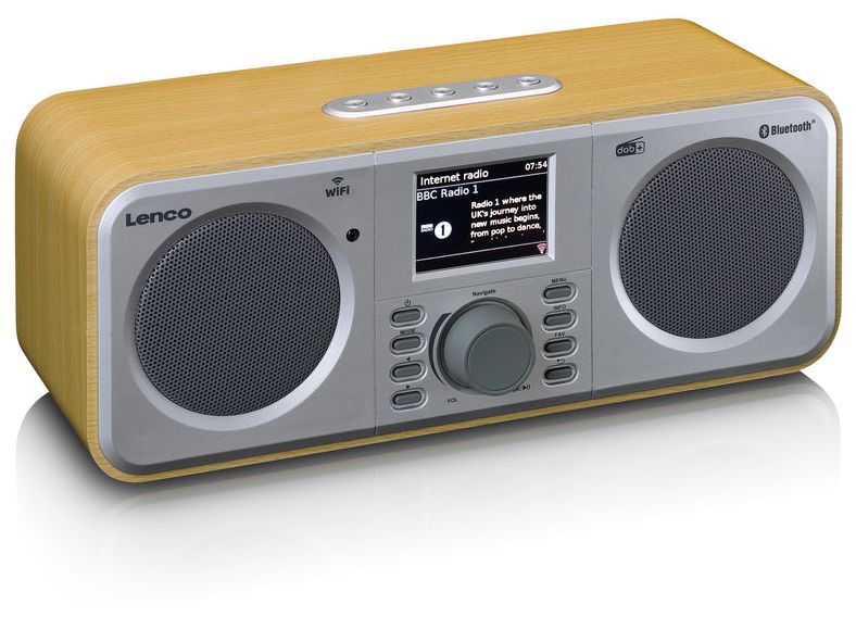 DIR-141 Bluetooth DAB+, FM, PLL Radio (Holz) 
