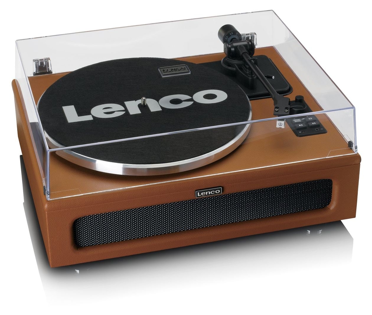 LS-430BN Audio-Plattenspieler mit Riemenantrieb  (Braun) 