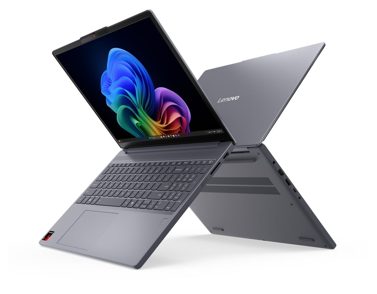IdeaPad Slim 3 15Q8X10 Copilot+ WUXGA Notebook 38,9 cm (15.3 Zoll) 1920 x 1200 Pixel 1 TB SSD Windows 11 Home Qualcomm Snapdragon max. 3 GHz  (Grau) 
