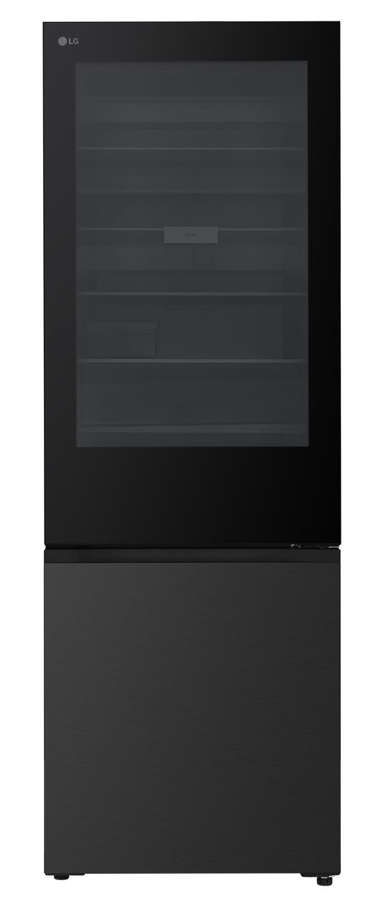 GBGW92GCEV 326 l / 139 l Kühl-Gefrierkombi freistehend 191 kWh Jahr  (Schwarz) 