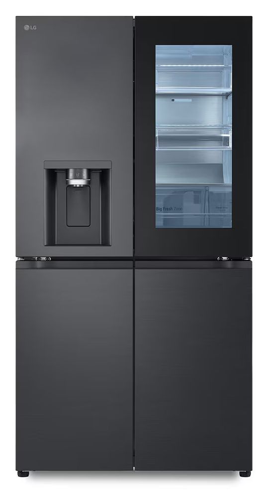 GMG961EVKE Side-by-Side Kühl-/ Gefrierkombination 363 l / 274 l 354 kWh NoFrost 1792 mm x 914 mm  (Schwarz, Graphit) 