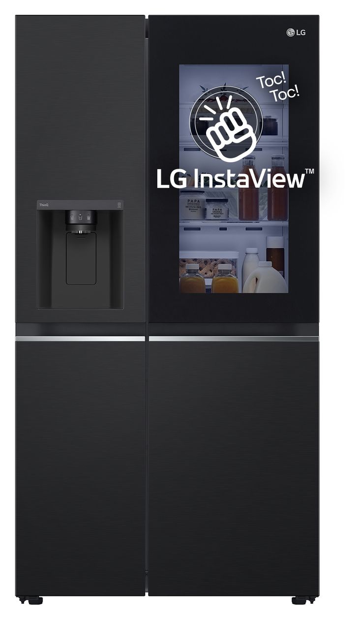 GSGV81EPLL Side-by-Side Kühl-/ Gefrierkombination 416 l / 219 l 350 kWh NoFrost 1790 mm x 913 mm  (Schwarz) 