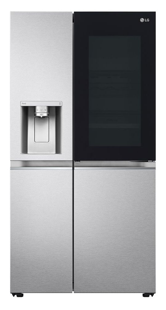GSXE90MBDD Side-by-Side Kühl-/ Gefrierkombination 407 l / 221 l 276 kWh 1790 mm x 913 mm  (Edelstahl) 