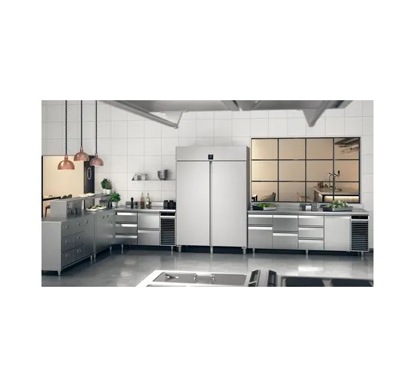 FRPSvg1402-40 Performance 1096 l / 1096 l Kühlschrank freistehend EEK: B 807 kWh Jahr  (Edelstahl) 