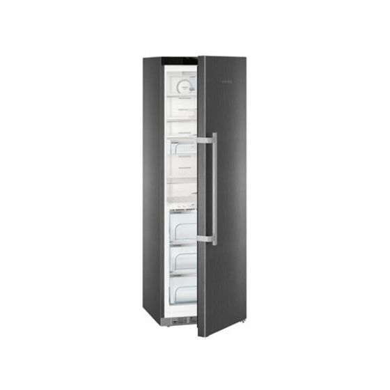 KBbs4370-21 Premium BioFresh 372 l Kühlschrank freistehend EEK: C 106,58 kWh Jahr  (Schwarz, Edelstahl) 