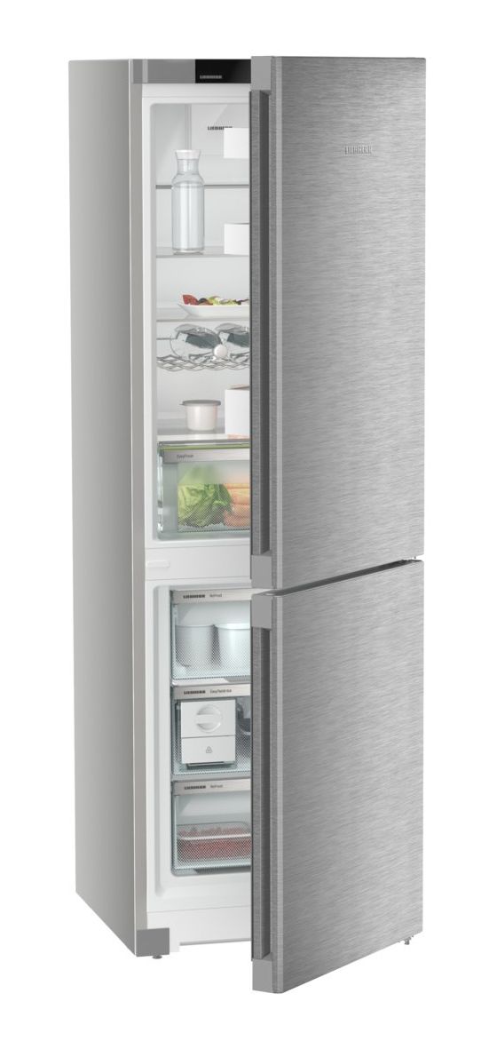 KGNsdd52Z23 227 l / 103 l Kühl-Gefrierkombi freistehend NoFrost 201 kWh Jahr  (Silber) 