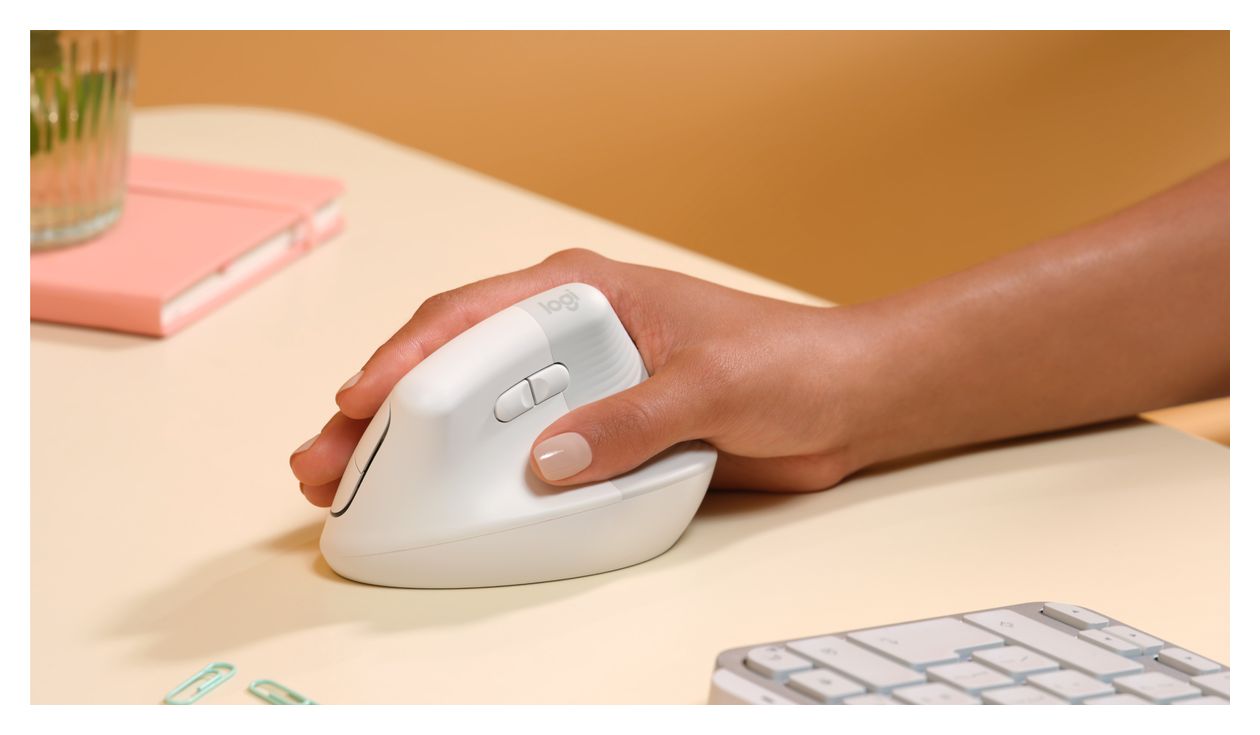 Lift 4000 DPI Büro Maus Optisch  (Weiß) 