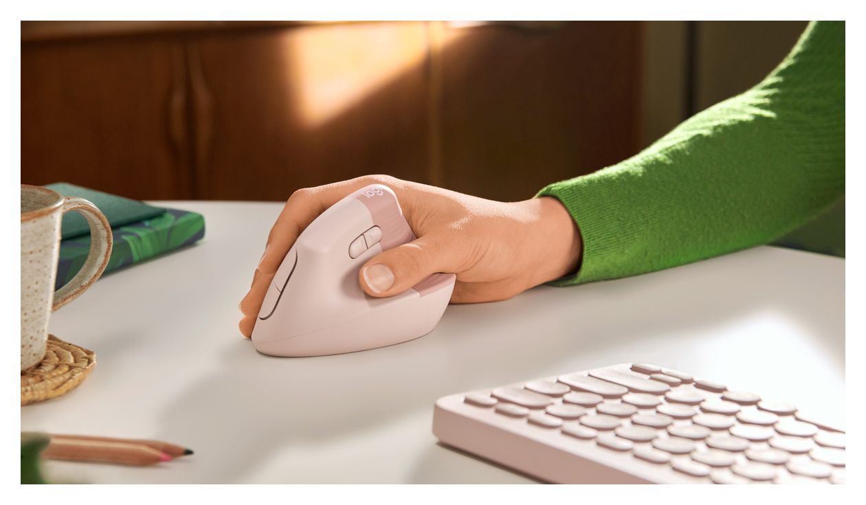 Lift 4000 DPI Büro Maus Optisch  (Pink) 