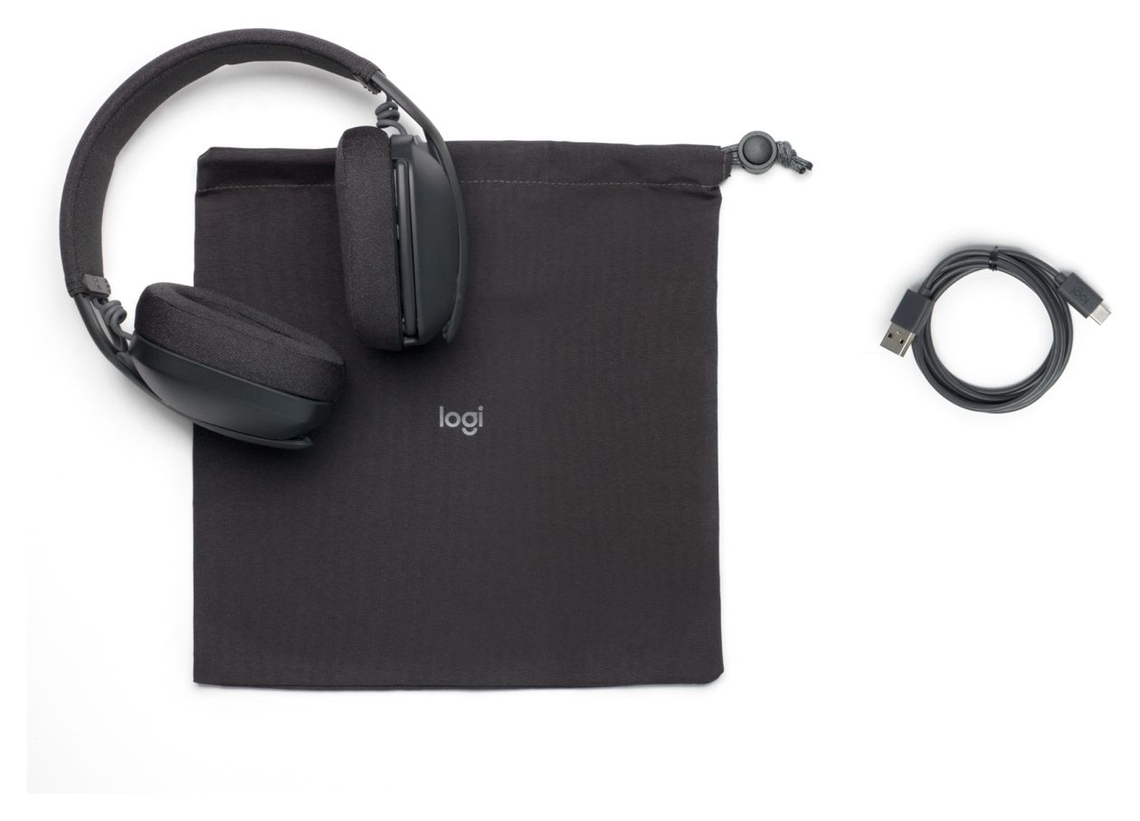 Zone Vibe 100 Over Ear Bluetooth Kopfhörer kabellos 20 h Laufzeit  (Graphit) 