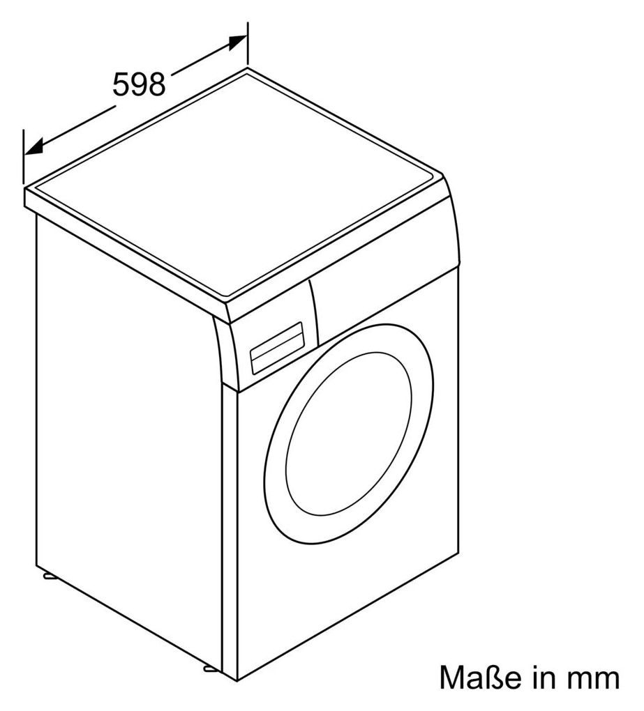 Serie 6 WUU28T49 9 kg Frontlader Waschmaschine 1400 U/min aquaStop Funktion 