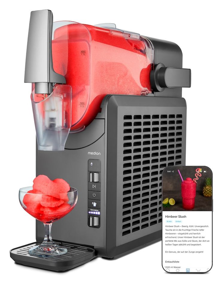 Life MD12090 Slush 2,6 l Eismaschine 