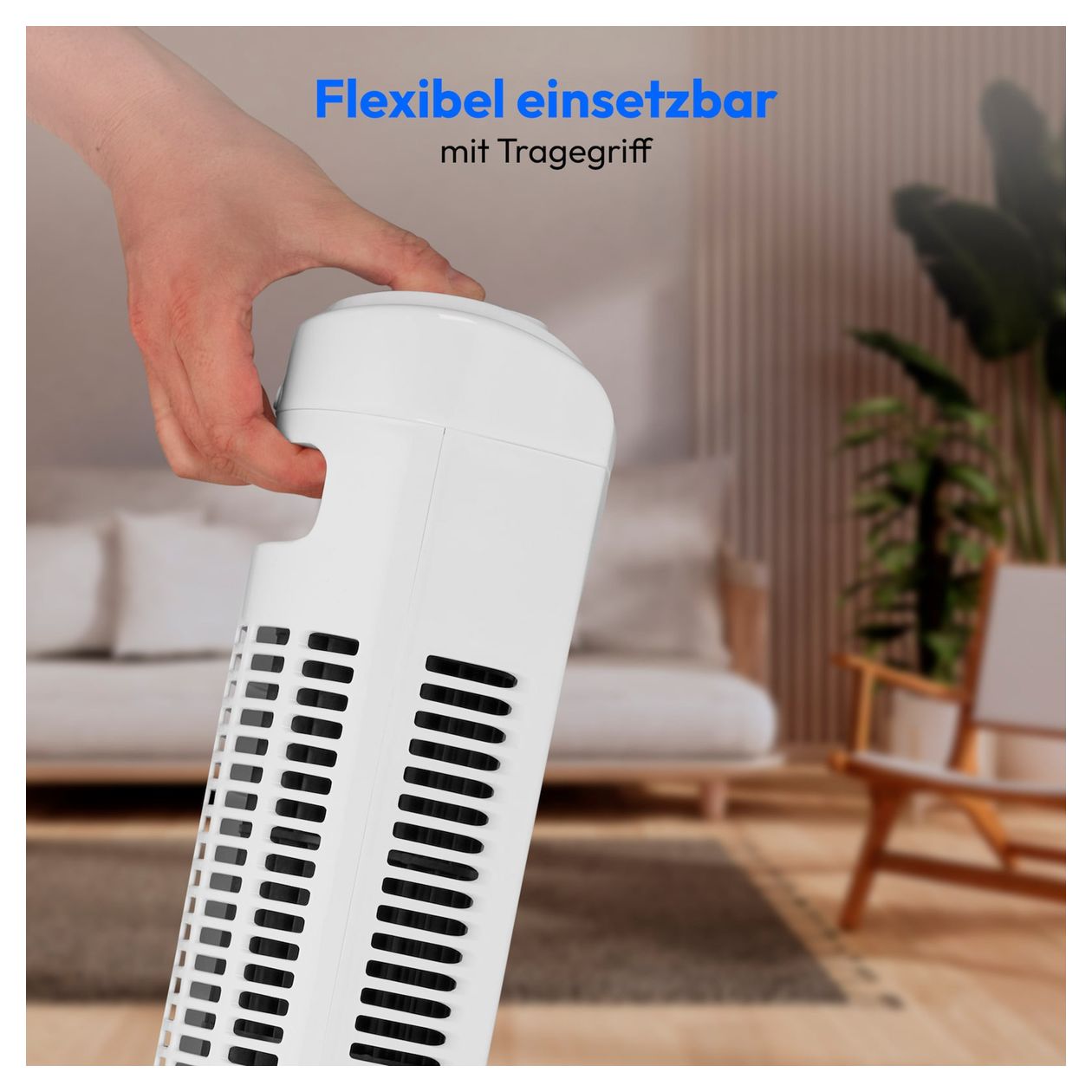 Life E11TF Turmventilator Stand 61 dB  (Weiß) 