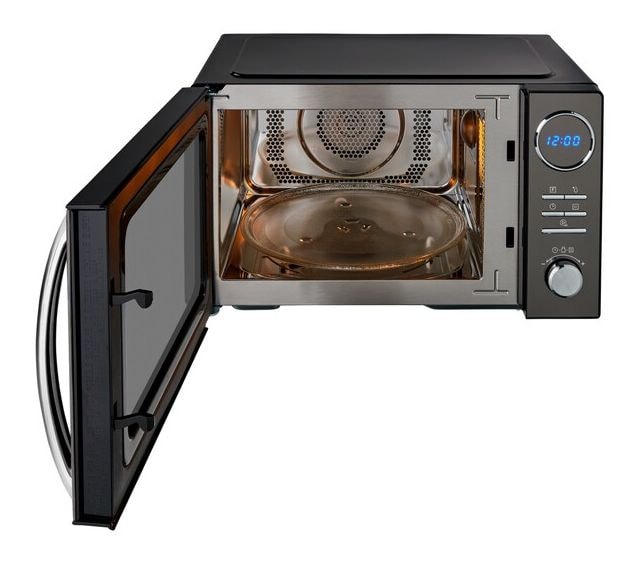 MD11493 Freistehende Mikrowelle 900 W Größe: mittel 5 Stufen Grill  (Schwarz) 