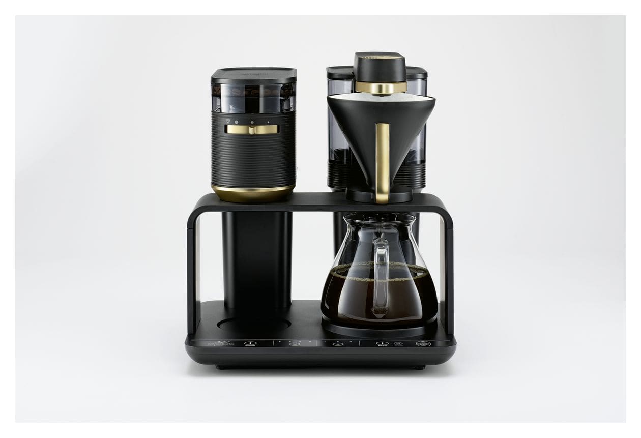 1024-04 Epos 8 Tassen Filterkaffeemaschine 1,0 l  (Schwarz, Gold) 