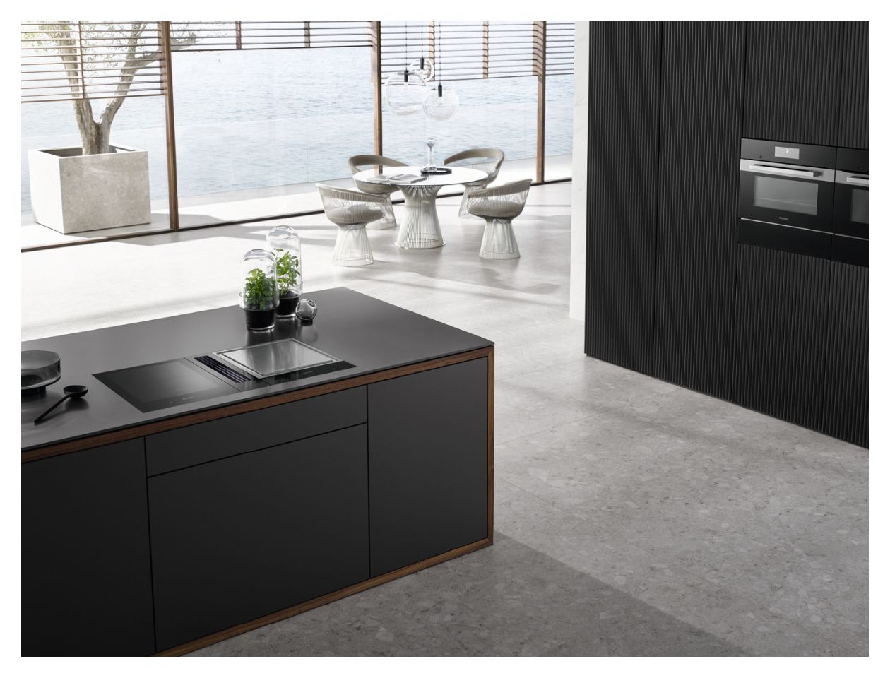 CSDA7001FL Abluft Dunstabzugshaube/Esse Tisch 120 mm (Schwarz) 