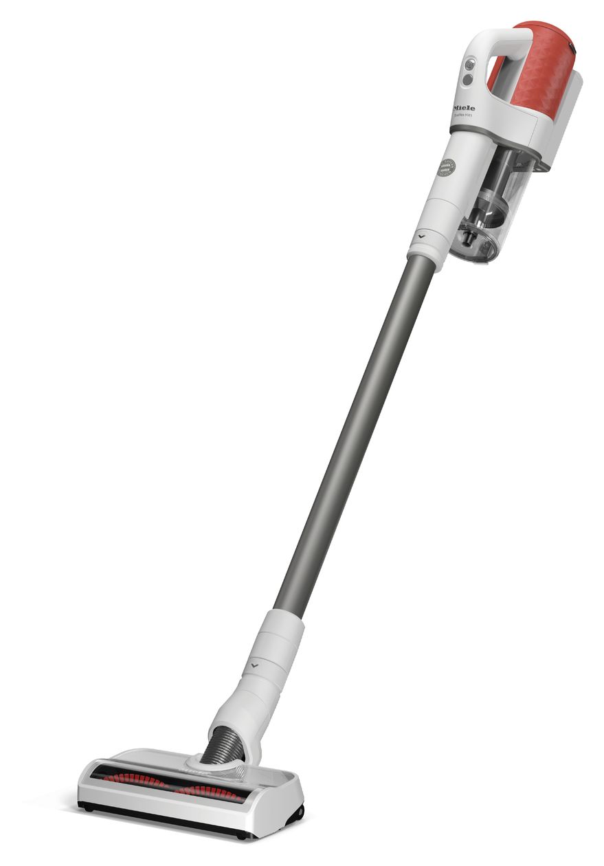 Duoflex HX1 FC Bayern Edition Handstaubsauger Beutellos bis 55 min Laufzeit Micro  (Grau, Rot, Weiß) 