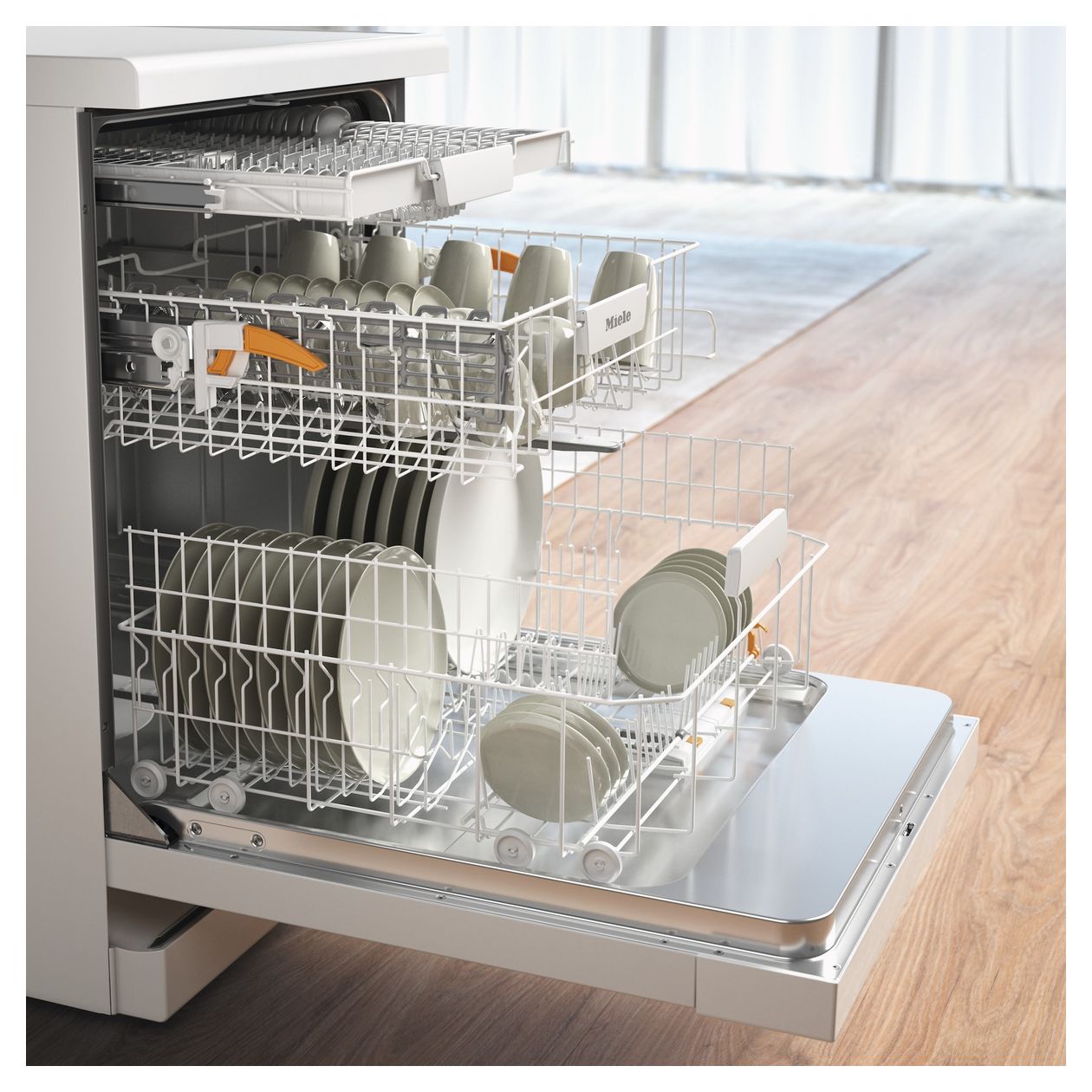 G5611SC 60 cm Geschirrspüler freistehend Leise 14 Maßgedecke aquaStop Funktion 