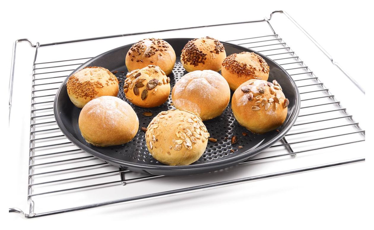 HBFP27-1 Runde Back- und AirFry-Form gelocht 27 cm 