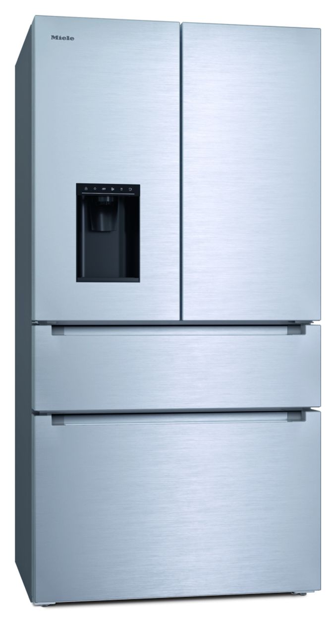 KFFD6765 Side-by-Side Kühl-/ Gefrierkombination French Door 308 l / 230 l 283,61 kWh NoFrost 1805 mm x 906 mm  (Edelstahl) 