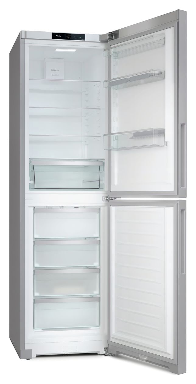 KFN4393CD 227 l / 132 l Kühl-Gefrierkombi freistehend NoFrost 168 kWh Jahr  (Edelstahl) 